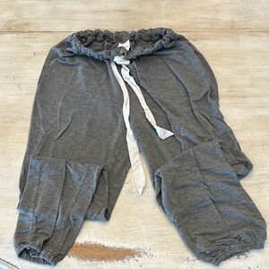 Woman’s Grey Jogger Pajama Pants